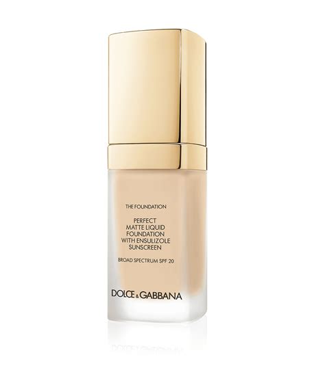 dolce gabbana cosmesi perfect matte|Dolce&Gabbana Perfect Matte Liquid Foundation SPF20.